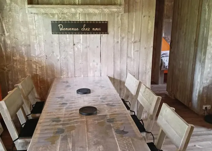 Trappeur Avec Jacuzzi Et Ferme Pedagogique - Fr-1-410-458 Semesterbostad